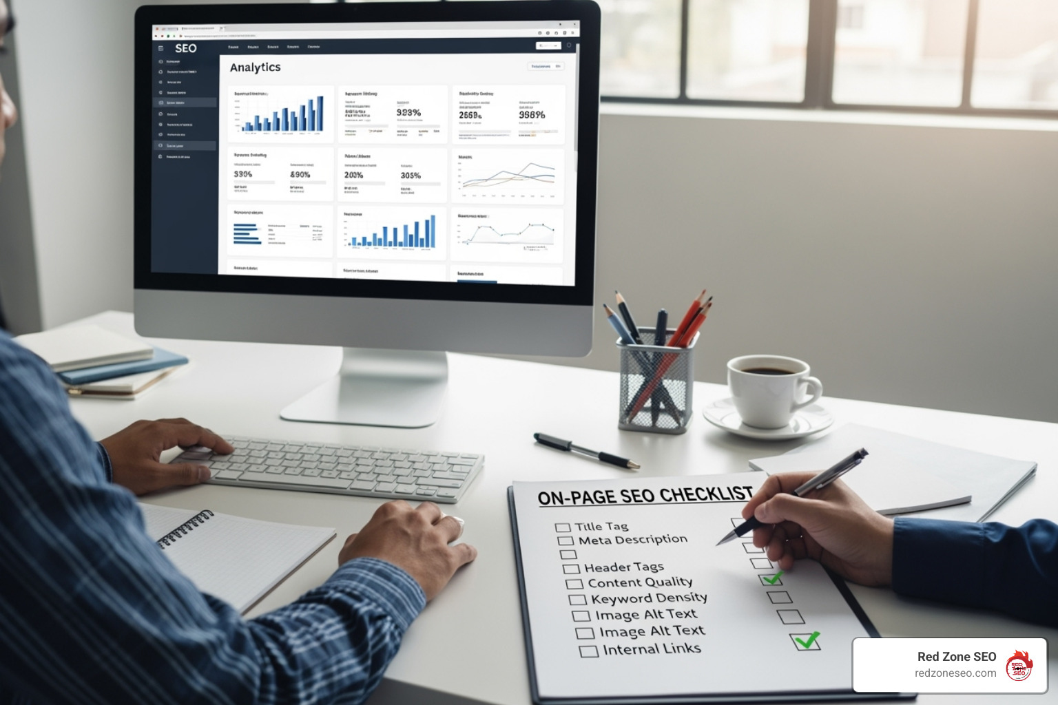 how to check on page seo